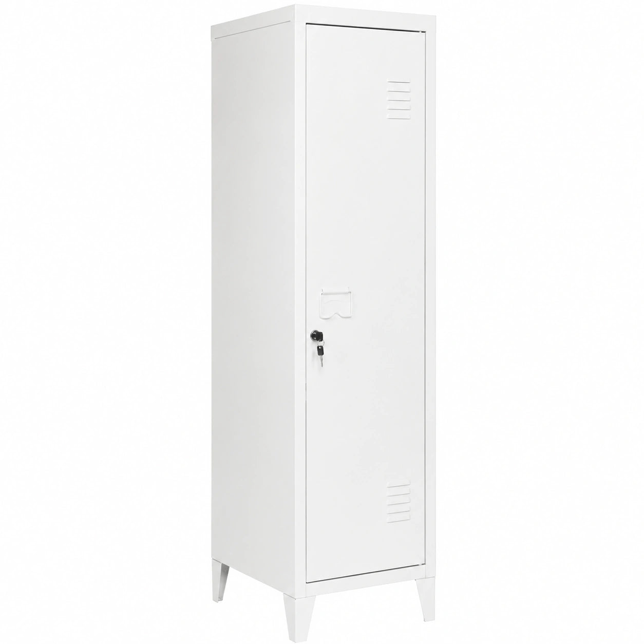 Armoire vestiaire 1 porte en m¨¦tal design industriel