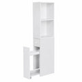 Armoire Haute de Salle de Bain avec Tiroirs et ¨¦tag¨¨re R¨¦glable