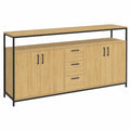 Buffet industriel 4 portes et tiroirs 180 cm