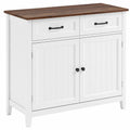 Buffet r¨¦tro avec tiroir et portes pour salon ou chambre