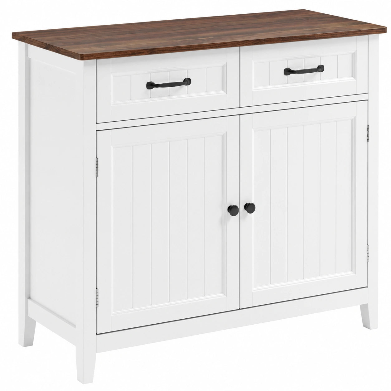 Buffet r¨¦tro avec tiroir et portes pour salon ou chambre