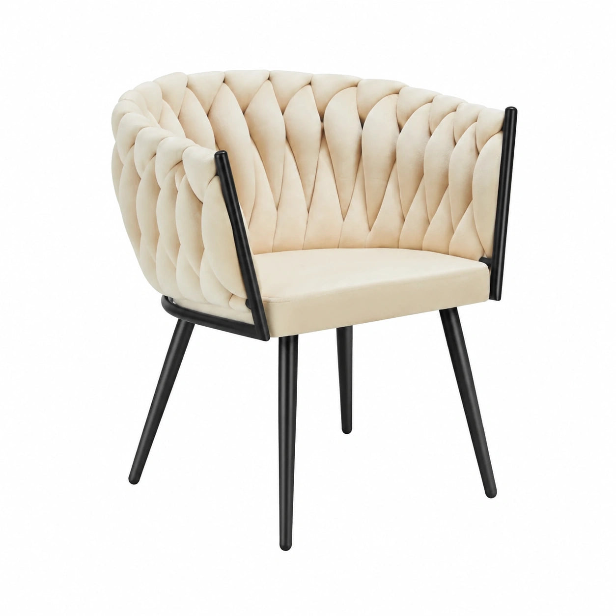 Ensemble de 2 chaises modernes ergonomiques pour salon et salle ¨¤ manger