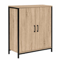 Armoire Basse 2 Portes Style Industriel