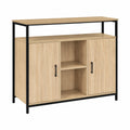 Buffet industriel 2 portes avec ¨¦tag¨¨res 100 cm
