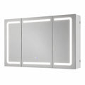Armoire de Salle de Bain avec ¨¦clairage LED et Fonction Anti-Bu¨¦e