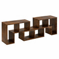 Meuble TV Modulable en Bois pour ¨¦crans jusqu'¨¤ 65 Pouces