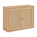Armoire murale ¨¦l¨¦gante pour salle de bain, marron, 60 x 50 x 20 cm
